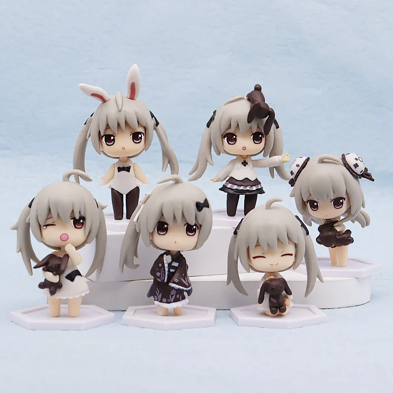 6pcs Yosuga No Sora Kasugano Dome Cute Q Version Anime Figures Doll Model Car Desktop Ornaments Collectible Toy Birthday Gifts
6pcs Yosuga No Sora Kasugano Dome Cute Q Version Anime Figures Doll Model Car Desktop Ornaments Collectible Toy Birthday Gifts