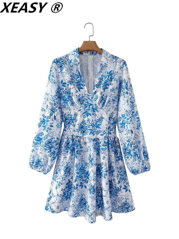 XEASY Summer Dresses For Women 2022 Casual Dress Female Mini Woman Clothes Vintage Long Sleeve Chic And Elegant Woman Dress
XEASY Summer Dresses For Women 2022 Casual Dress Female Mini Woman Clothes Vintage Long Sleeve Chic And Elegant Woman Dress