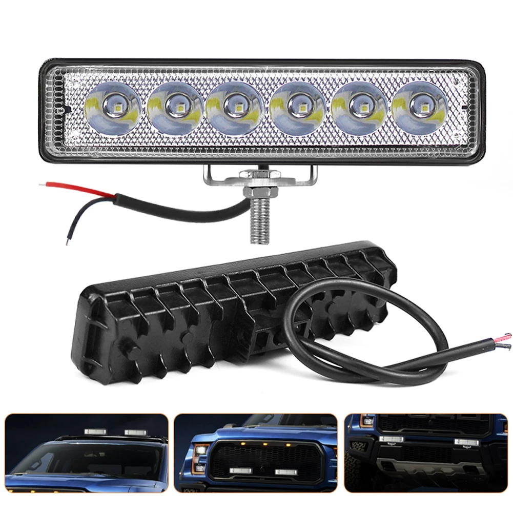2023 NEW 6LED Car Work Light High Bright Spotlight Offroad Automobile Truck Driving Fog Headlights DRL Driving Aluminum Lamp 12V
2023 NEW 6LED Car Work Light High Bright Spotlight Offroad Automobile Truck Driving Fog Headlights DRL Driving Aluminum Lamp 12V