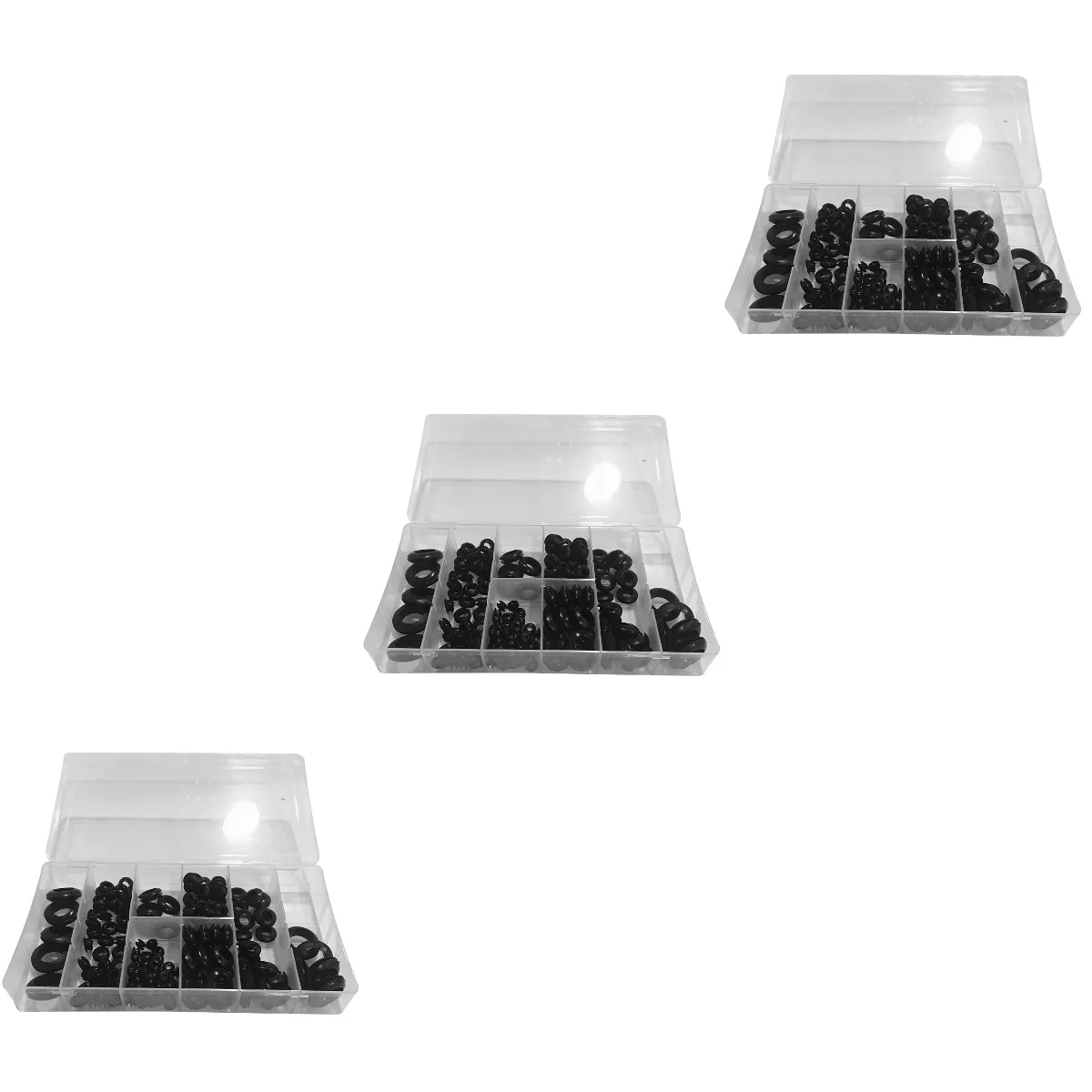 540 PCS Rubber Washer Seals Set Insulation Ring Gasket Car Air Conditioning Compressor Seals Vehicle Auto Repair Tool Kit
540 PCS Rubber Washer Seals Set Insulation Ring Gasket Car Air Conditioning Compressor Seals Vehicle Auto Repair Tool Kit
