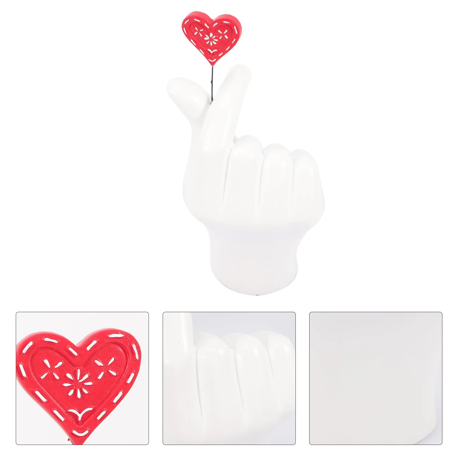 Hand Gesture Love Statue Finger Heart Figurines Statues Sculpture Resin Romantic Abstract Centerpieces Figure Freestanding
Hand Gesture Love Statue Finger Heart Figurines Statues Sculpture Resin Romantic Abstract Centerpieces Figure Freestanding