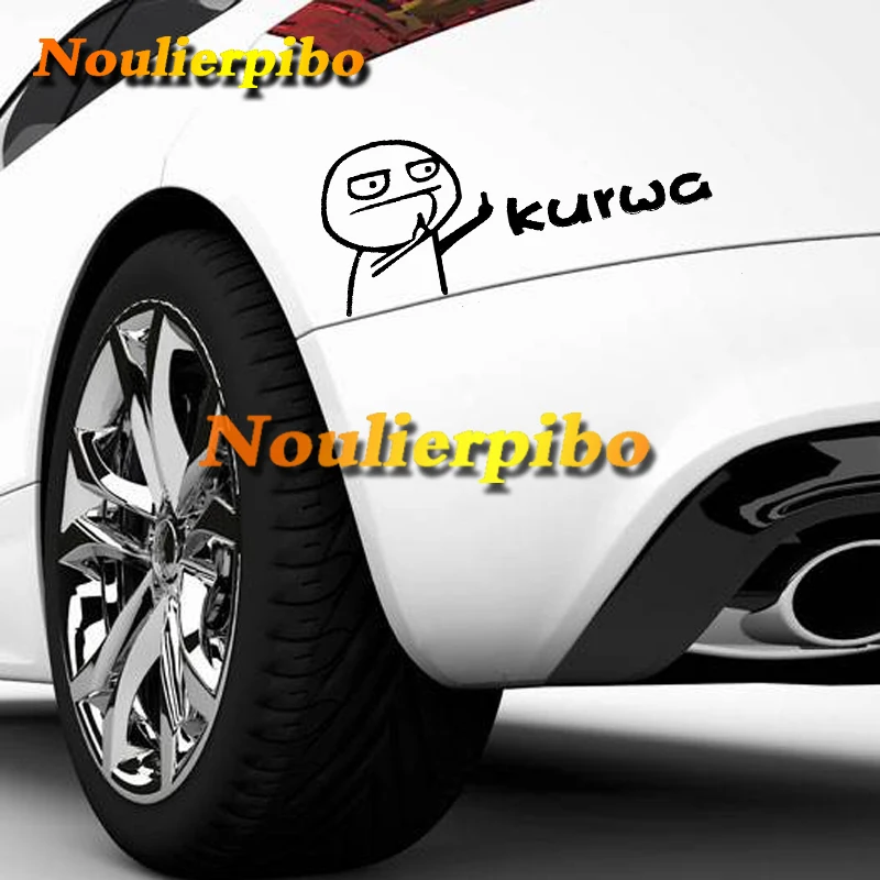 Creative Car Stickers Polish Kurwa Car Stickers Die-cut Car Decoration Bumper Trunk Rearview Mirror Decals Motorcycle Decals
Creative Car Stickers Polish Kurwa Car Stickers Die-cut Car Decoration Bumper Trunk Rearview Mirror Decals Motorcycle Decals