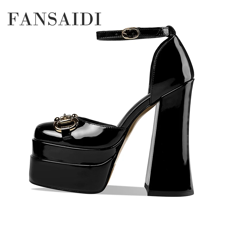FANSAIDI 2022 Genuine Leather Pumps Summer Chunky Heels Beige Square Toe Waterproof Fashion Women's Wedding Shoes Sexy 33 40 41
FANSAIDI 2022 Genuine Leather Pumps Summer Chunky Heels Beige Square Toe Waterproof Fashion Women's Wedding Shoes Sexy 33 40 41