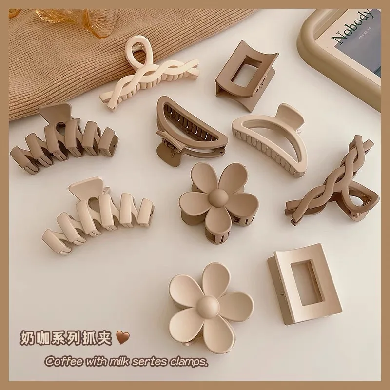 Women Hair Clip Claws 2022 New Solid Hair Claws Sweet Hairpins Barrette Crab Hair Clips Headwear for Girls Hair Accessories Gift
Women Hair Clip Claws 2022 New Solid Hair Claws Sweet Hairpins Barrette Crab Hair Clips Headwear for Girls Hair Accessories Gift