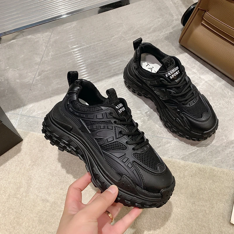Sneakers Women's Shoes Vulcanized Shoes Tire Shoes Tank Shoes Trend Dad Shoes Breathable Laces Sport Shoes Thick Bottom 2022 New
Sneakers Women's Shoes Vulcanized Shoes Tire Shoes Tank Shoes Trend Dad Shoes Breathable Laces Sport Shoes Thick Bottom 2022 New