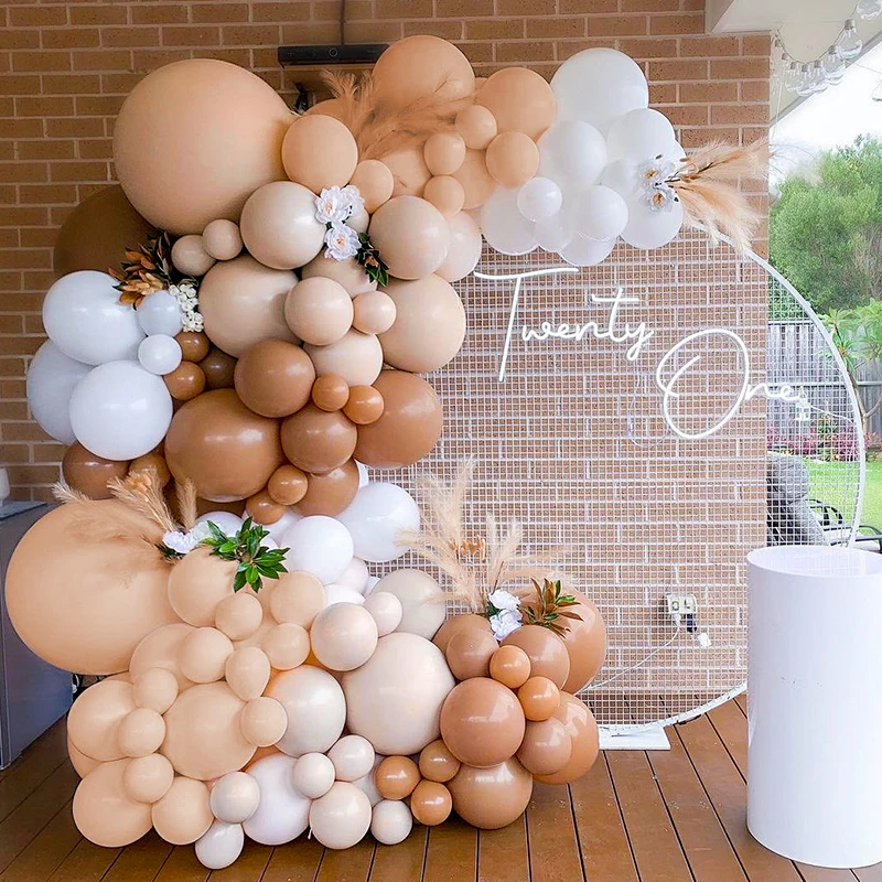 128Pcs Cream Peach Mariage Birthday Balloons Kits Gender Reveal Party Ballons Garland Arch Anniversaries Baby Shower Decoration
128Pcs Cream Peach Mariage Birthday Balloons Kits Gender Reveal Party Ballons Garland Arch Anniversaries Baby Shower Decoration