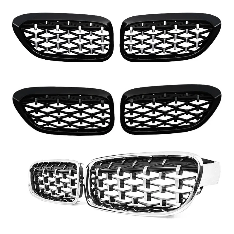chrome black Fiber Car Body Parts For F34 GT Chroming silver Front Grille New Diamond Style
chrome black Fiber Car Body Parts For F34 GT Chroming silver Front Grille New Diamond Style