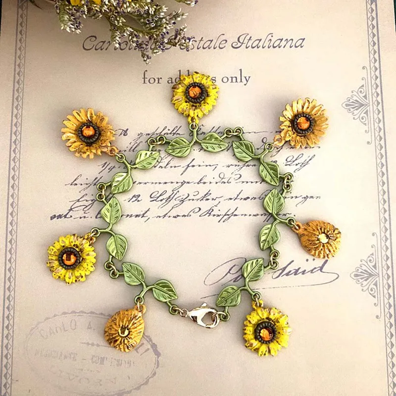 Fashion Sunflower Wish Bracelet Sunflower Charm Surfing Bracelet For Women Men Summer Friendship Beach Bracelet
Fashion Sunflower Wish Bracelet Sunflower Charm Surfing Bracelet For Women Men Summer Friendship Beach Bracelet