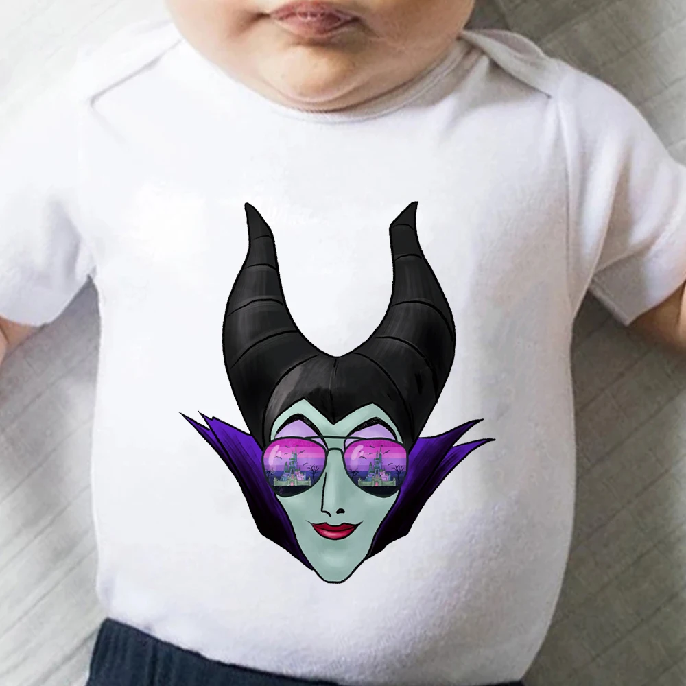 Four Seasons Sleeping Beauty Black Witch Infant Romper Wearing Sunglasses Series Disney Simple Fashion Short Sleeve Baby Onesie
Four Seasons Sleeping Beauty Black Witch Infant Romper Wearing Sunglasses Series Disney Simple Fashion Short Sleeve Baby Onesie