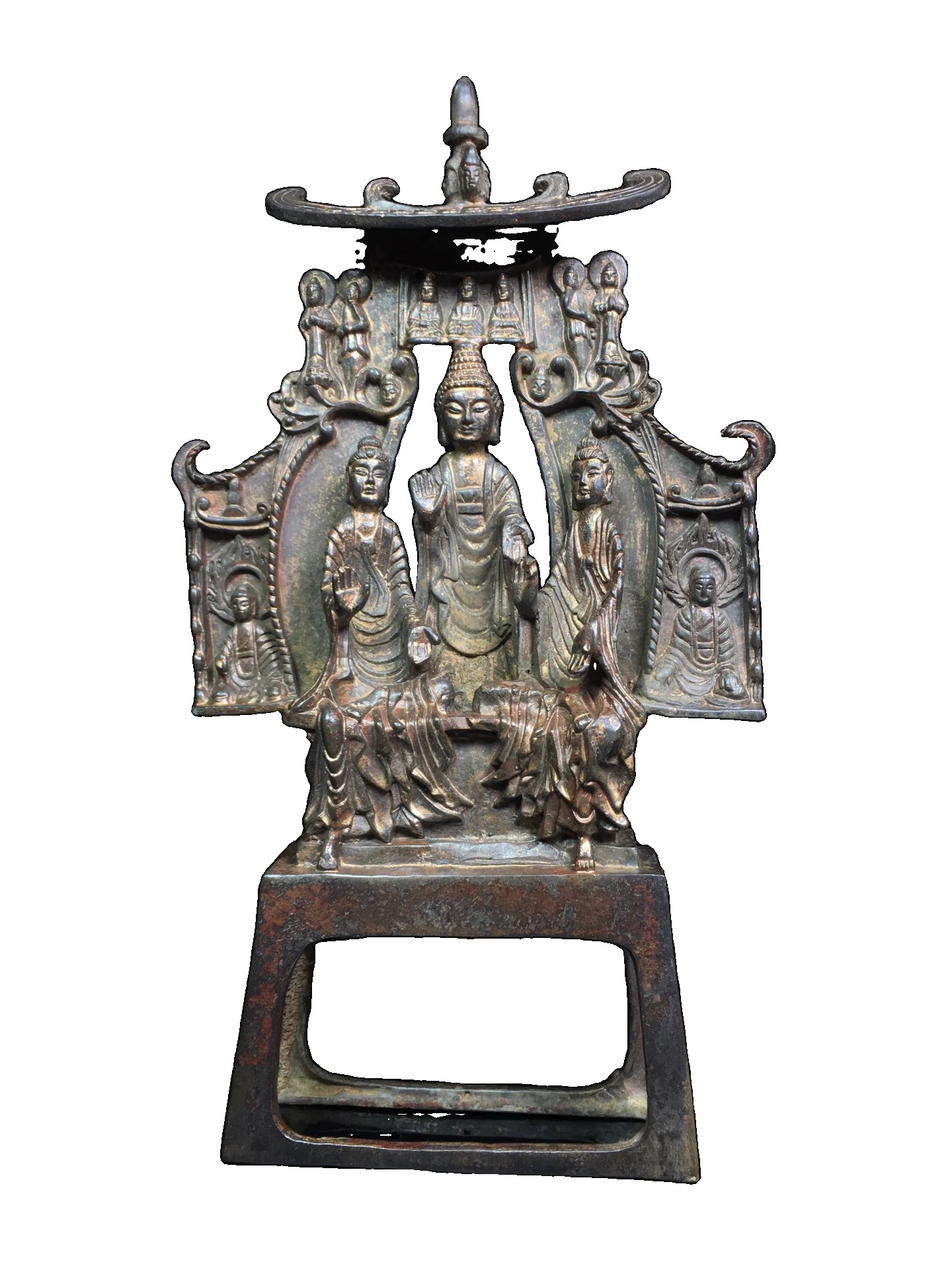 LAOJUNLU Tibetan Buddhism Bronze Northern Wei Buddha Statue Chinese Traditional Style Antiques Fine Art Gifts Crafts
LAOJUNLU Tibetan Buddhism Bronze Northern Wei Buddha Statue Chinese Traditional Style Antiques Fine Art Gifts Crafts