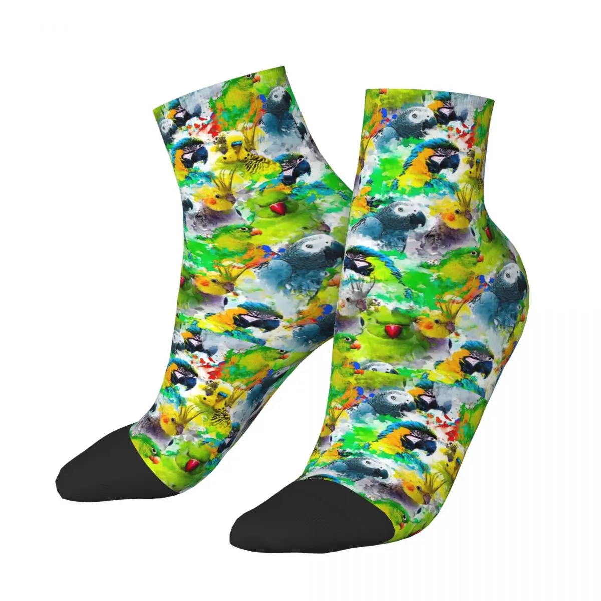 Cockatiel Exotic Colorful Parrots Pattern Men Women Socks Windproof Novelty Spring Summer Autumn Winter Stockings Gift
Cockatiel Exotic Colorful Parrots Pattern Men Women Socks Windproof Novelty Spring Summer Autumn Winter Stockings Gift