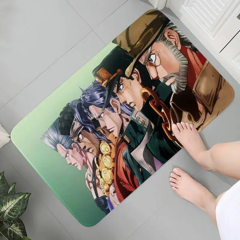 Mat Living Room Kitchen Carpet Suede Anti Slip Rug Memory Foam Jojo Bizarre Adventure Parlor Mat Room Carpets Mat bedside
Mat Living Room Kitchen Carpet Suede Anti Slip Rug Memory Foam Jojo Bizarre Adventure Parlor Mat Room Carpets Mat bedside