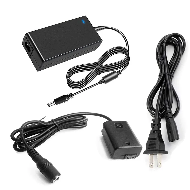 NP-FW50 Dummy Battery AC-PW20 Power Supply AC Adapter Kit for Sony Alpha ZV-E10 A6400 A6100 A5100 A7RIIA7S RX10 II IVNEX Cameras
NP-FW50 Dummy Battery AC-PW20 Power Supply AC Adapter Kit for Sony Alpha ZV-E10 A6400 A6100 A5100 A7RIIA7S RX10 II IVNEX Cameras