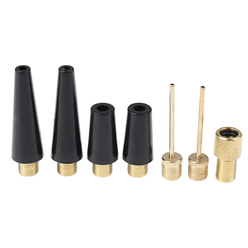 

3 Pcs Ball Needle Nozzle Adapter Kit For Basketball Football Bicycle Tire Inflate Pump Parts Accessories