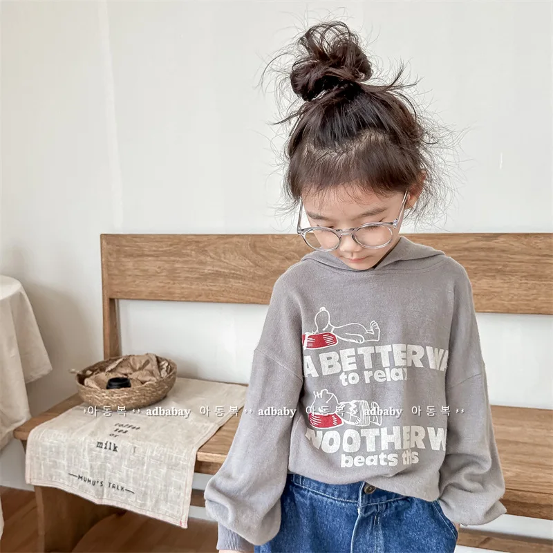 2023 Autumn New Children Long Sleeve Hooded Sweatshirts Baby Boy Loose Casual Pullover Girls Cotton Cartoon Tops Kids Clothes
2023 Autumn New Children Long Sleeve Hooded Sweatshirts Baby Boy Loose Casual Pullover Girls Cotton Cartoon Tops Kids Clothes