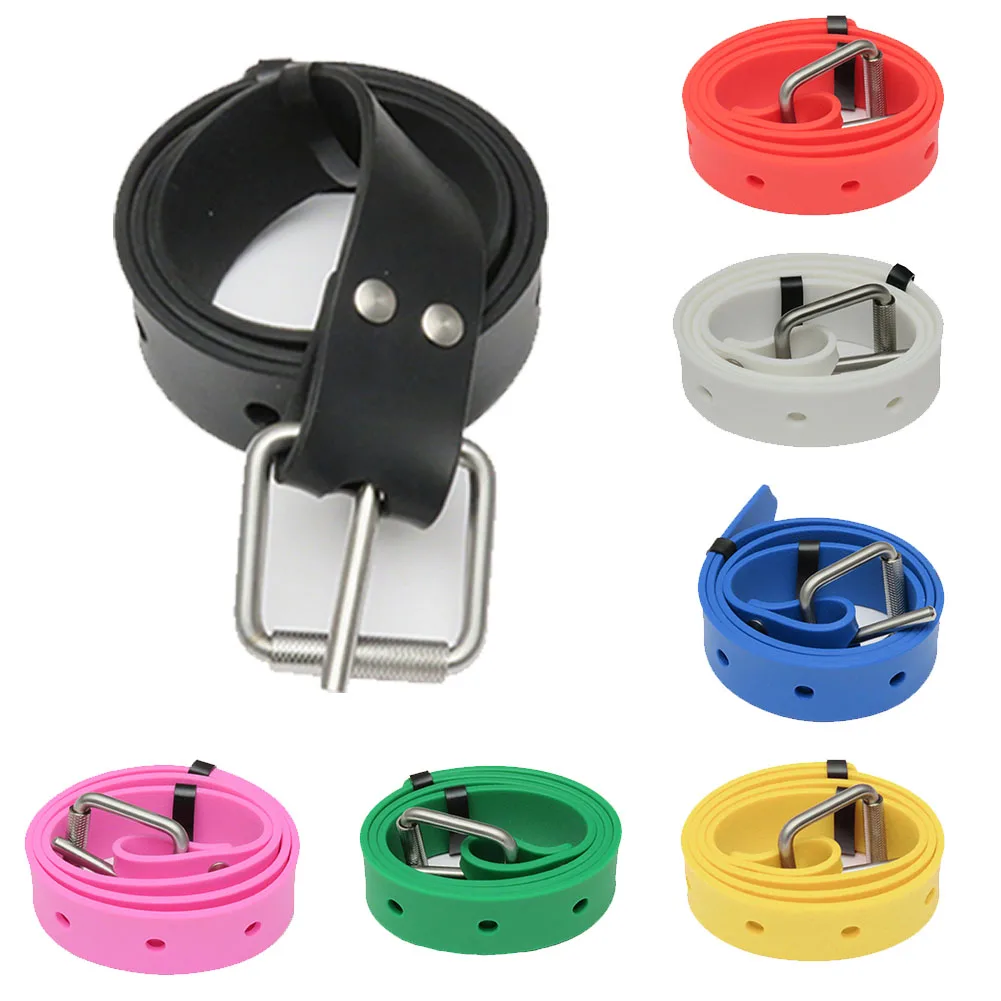 1.3M Silicone Diving Weight Belt Buckle Stainless Steel Buckle Freediving Diving BCD Accessories Scuba Equipment Snorkeling
1.3M Silicone Diving Weight Belt Buckle Stainless Steel Buckle Freediving Diving BCD Accessories Scuba Equipment Snorkeling