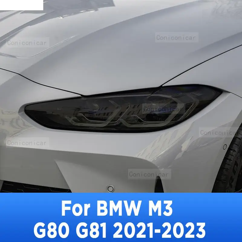 For BMW M3 G80 G81 2021-2023 Car Exterior Headlight Anti-scratch Front Lamp Tint TPU Protective Film Repair Accessories Sticker
For BMW M3 G80 G81 2021-2023 Car Exterior Headlight Anti-scratch Front Lamp Tint TPU Protective Film Repair Accessories Sticker