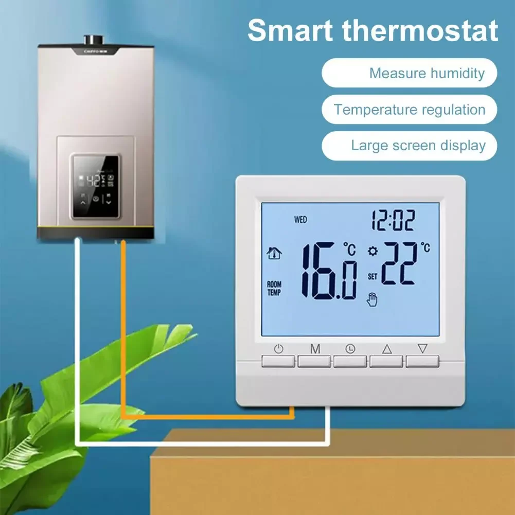 Wired Thermostat Useful LCD Large Screen Smart Household Products Household Thermostat Smart Thermostat
Wired Thermostat Useful LCD Large Screen Smart Household Products Household Thermostat Smart Thermostat