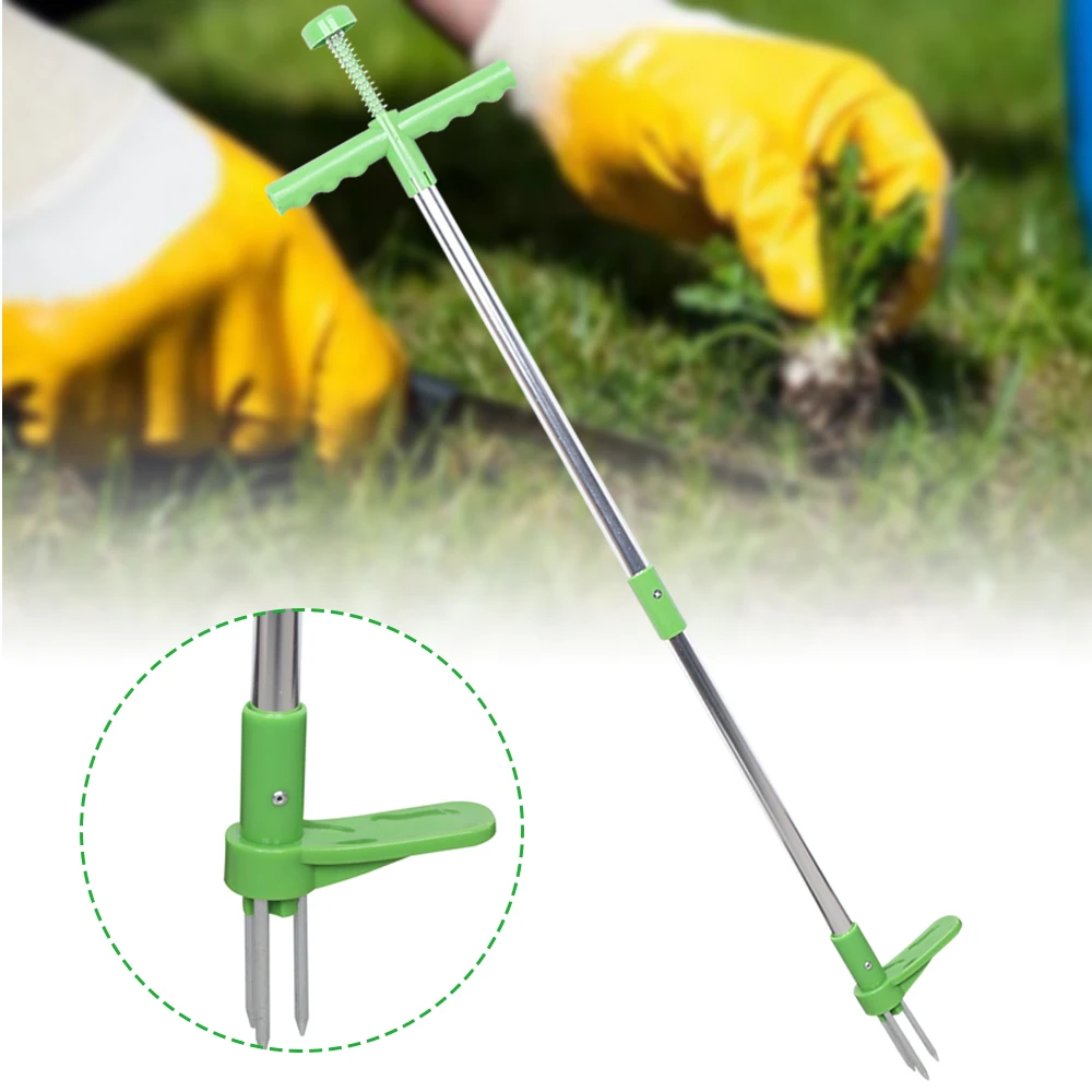 Stand-Up Weed Killer With Telescopic Handle 3-Claws Weed Extractor Manual Rudderal Remover With High Strength Foot Pedal
Stand-Up Weed Killer With Telescopic Handle 3-Claws Weed Extractor Manual Rudderal Remover With High Strength Foot Pedal