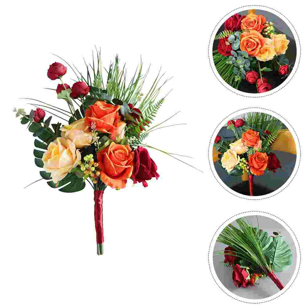 Wedding Bride Bouquet Decor Simulated DIY Bouquet Decor Dining Table Bouquet
Wedding Bride Bouquet Decor Simulated DIY Bouquet Decor Dining Table Bouquet