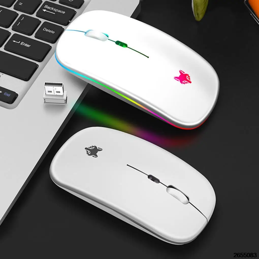 Wireless Mouse Bluetooth RGB Rechargeable Mouse Wireless Mause 2400 DPI with USB Receiver Plastic Office Replaceable Notebook
Wireless Mouse Bluetooth RGB Rechargeable Mouse Wireless Mause 2400 DPI with USB Receiver Plastic Office Replaceable Notebook