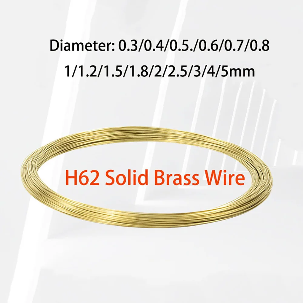 Проволока из твердой латуни, 1/2/5/10 метров, 0,3 мм, 0,5 мм, 0,7 мм, 1 мм, 1,2 мм, 2 мм, 2,5 мм, 3 мм, 4 мм, 5 мм для изготовления ювелирных изделий своими руками
Проволока из твердой латуни, 1/2/5/10 метров, 0,3 мм, 0,5 мм, 0,7 мм, 1 мм, 1,2 мм, 2 мм, 2,5 мм, 3 мм, 4 мм, 5 мм для изготовления ювелирных изделий своими руками