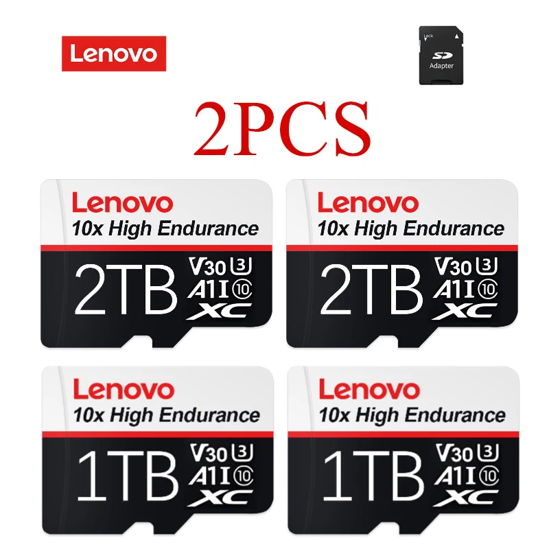 1/2PCS Lenovo 2TB Micro TF SD Card 1TB 512GB 256GB Flash SD Memory Card 128GB Waterproof Cartao De Memoria For Nintendo switch
1/2PCS Lenovo 2TB Micro TF SD Card 1TB 512GB 256GB Flash SD Memory Card 128GB Waterproof Cartao De Memoria For Nintendo switch