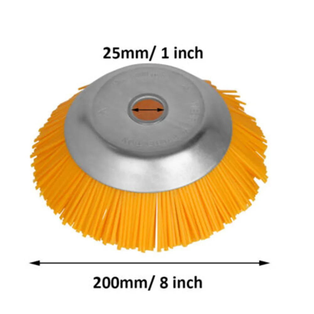 8 Inch Garden Cutter Tool Weed Brush Nylon Wire Lawn Mower Mechinery Trimmer Head Grass Trimmer Head Straw Rope Trimming Wheel
8 Inch Garden Cutter Tool Weed Brush Nylon Wire Lawn Mower Mechinery Trimmer Head Grass Trimmer Head Straw Rope Trimming Wheel