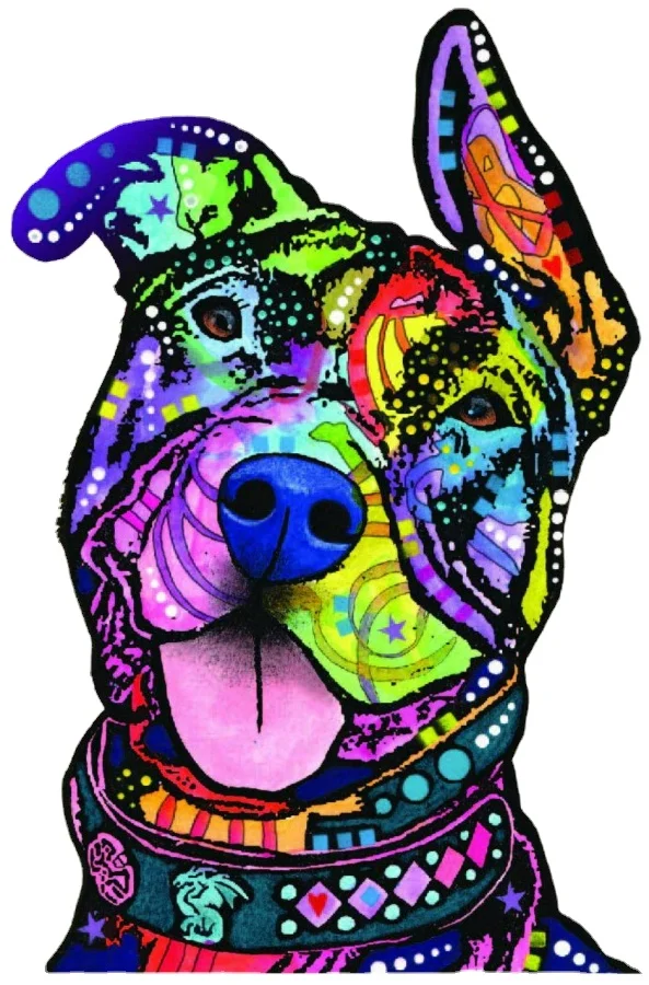 Fashion Art Car Sticker Cute Pit Bull PVC Decal for Automobiles Motorcycles Laptop Fridge Cover Scratches,16cm*11cm
Fashion Art Car Sticker Cute Pit Bull PVC Decal for Automobiles Motorcycles Laptop Fridge Cover Scratches,16cm*11cm