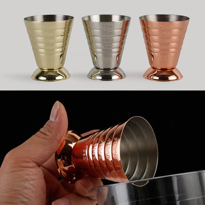 75ML 3 In 1 Cocktail Tools Bar Jigger Cup Stainless Steel Measure Cup Cocktail Tool Bar Mixed Drink Accessories
75ML 3 In 1 Cocktail Tools Bar Jigger Cup Stainless Steel Measure Cup Cocktail Tool Bar Mixed Drink Accessories