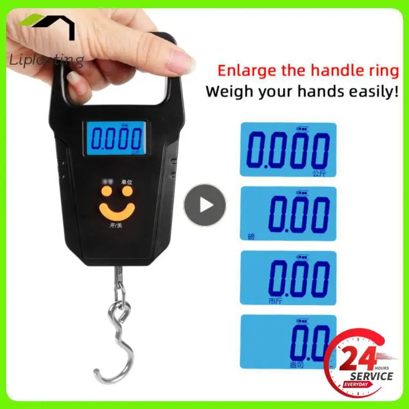Electronic 50Kg 10g Hanging Scale LCD Kitchen Digital Scale BackLight Fishing Weights Pocket Scale Travel Luggage Scales
Electronic 50Kg 10g Hanging Scale LCD Kitchen Digital Scale BackLight Fishing Weights Pocket Scale Travel Luggage Scales
