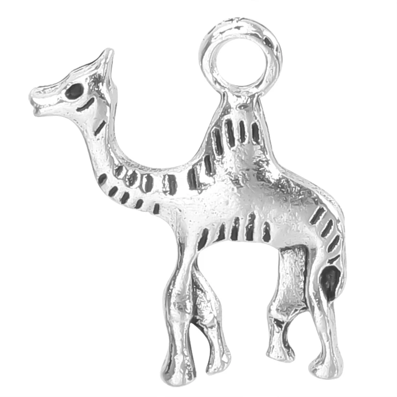 New Alloy Silver Color Camel Charms Pendant Animal Pendants Personality Stylish Charm Jewelry For DIY Handmade Jewelry Making
New Alloy Silver Color Camel Charms Pendant Animal Pendants Personality Stylish Charm Jewelry For DIY Handmade Jewelry Making