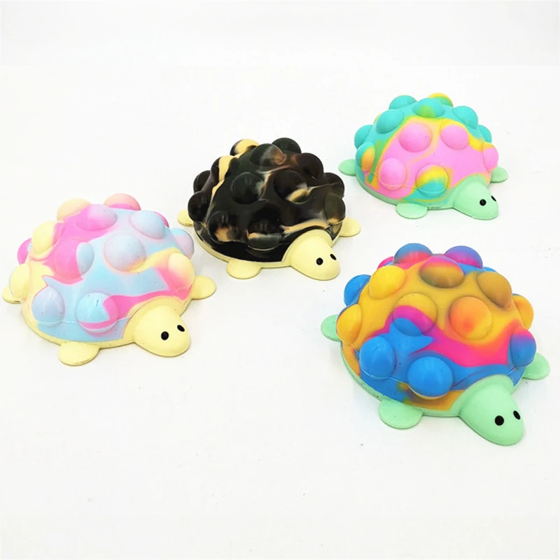 Anti-stress 3D Turtle Pop Keychain Toys Silicone Push Bubble Tortoise Relieve Stress Squeeze Toy Keychain Decoration Gift
Anti-stress 3D Turtle Pop Keychain Toys Silicone Push Bubble Tortoise Relieve Stress Squeeze Toy Keychain Decoration Gift