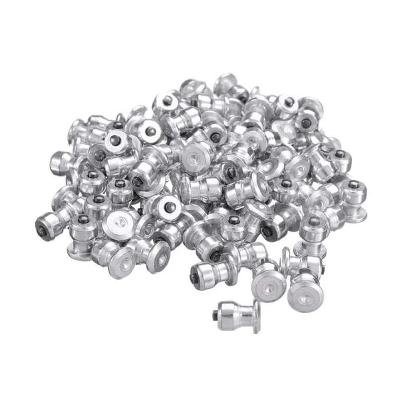 100Pcs Winter Wheel Lugs Car Tires Studs Screw Snow Spikes Wheel Tyre Snow Chains Studs for Shoes ATV Tire 8X10mm
100Pcs Winter Wheel Lugs Car Tires Studs Screw Snow Spikes Wheel Tyre Snow Chains Studs for Shoes ATV Tire 8X10mm