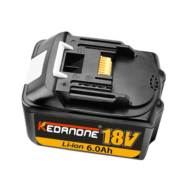 18V 6.0Ah Rechargeable Power Tools Battery for 100% Original Makita LXT BL1860B BL1860 BL1850 BL 1830 With LED Li-ion Replacem
18V 6.0Ah Rechargeable Power Tools Battery for 100% Original Makita LXT BL1860B BL1860 BL1850 BL 1830 With LED Li-ion Replacem