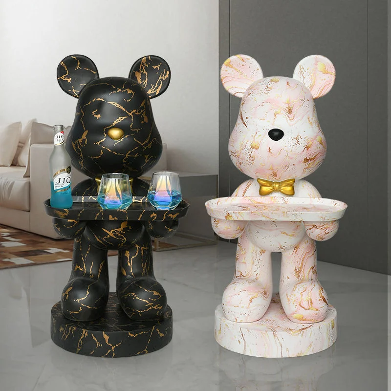 Large Floor Bear Ornaments Living Room Building Blocks Bear Tray Storage Home Housewarming Light Luxury Hotel Animal Decoration
Large Floor Bear Ornaments Living Room Building Blocks Bear Tray Storage Home Housewarming Light Luxury Hotel Animal Decoration