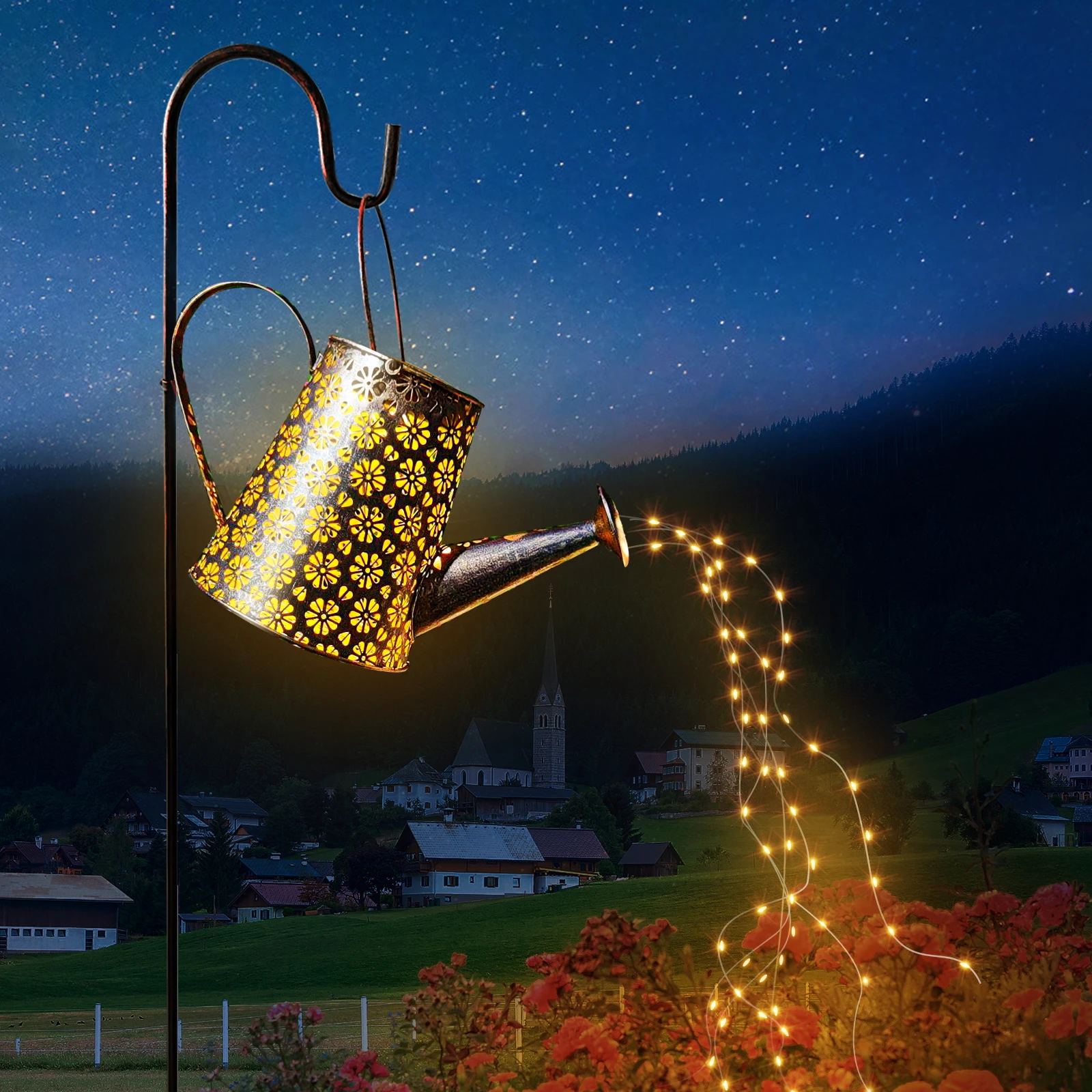 Solar Led Light Outdoor Garden Lights Waterproof Watering Can Lights Garden Decor Lawn Lamps Retro Solar Metal Kettle Lights
Solar Led Light Outdoor Garden Lights Waterproof Watering Can Lights Garden Decor Lawn Lamps Retro Solar Metal Kettle Lights