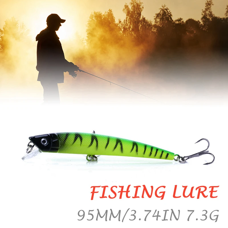 army green hard bait 95mm 7.3g for Carp Bass salmon fake lure Freshwater Saltwater Fishing artificial bait fishing accessories
army green hard bait 95mm 7.3g for Carp Bass salmon fake lure Freshwater Saltwater Fishing artificial bait fishing accessories