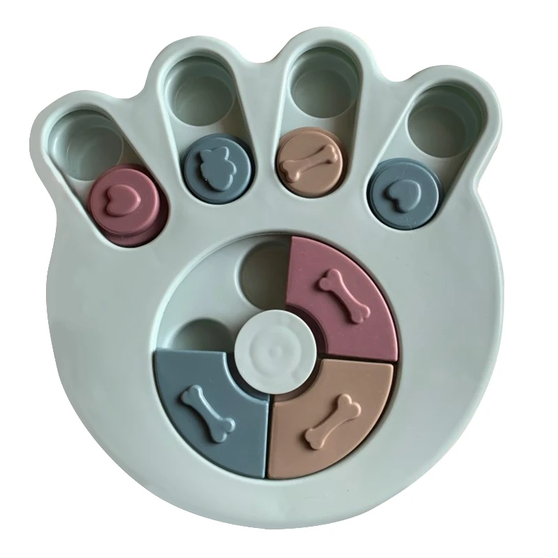 Smart Dog Puzzle Toys Puppy Treat Dispenser Interactive Dog Toy Specially Designed For Training Treats - Footprint Shape
Smart Dog Puzzle Toys Puppy Treat Dispenser Interactive Dog Toy Specially Designed For Training Treats - Footprint Shape