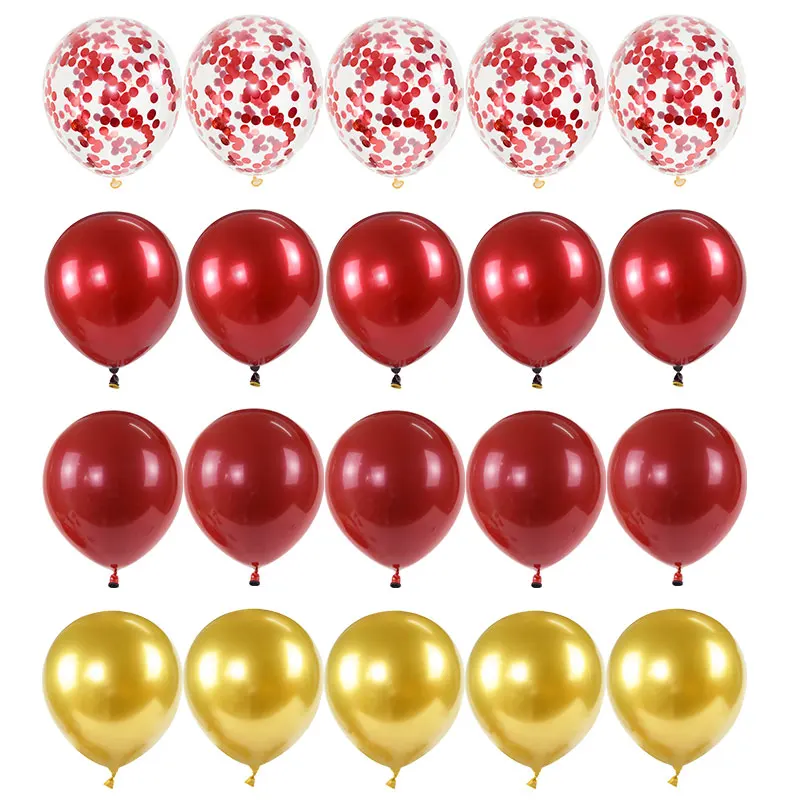 20Pcs Red Ruby Balloons Confetti Metal Latex Balloons Birthday Wedding Party Decorations Bar Dance Event Baby Shower Decor
20Pcs Red Ruby Balloons Confetti Metal Latex Balloons Birthday Wedding Party Decorations Bar Dance Event Baby Shower Decor