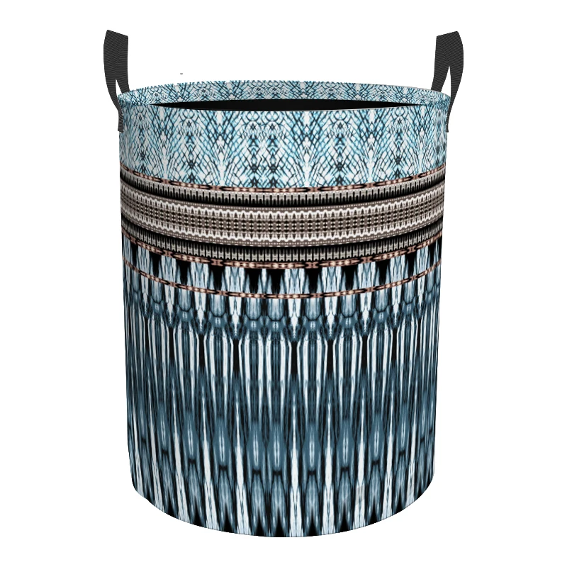 National style retro style print pattern folding laundry basket storage basket waterproof laundry room dirty clothes
National style retro style print pattern folding laundry basket storage basket waterproof laundry room dirty clothes
