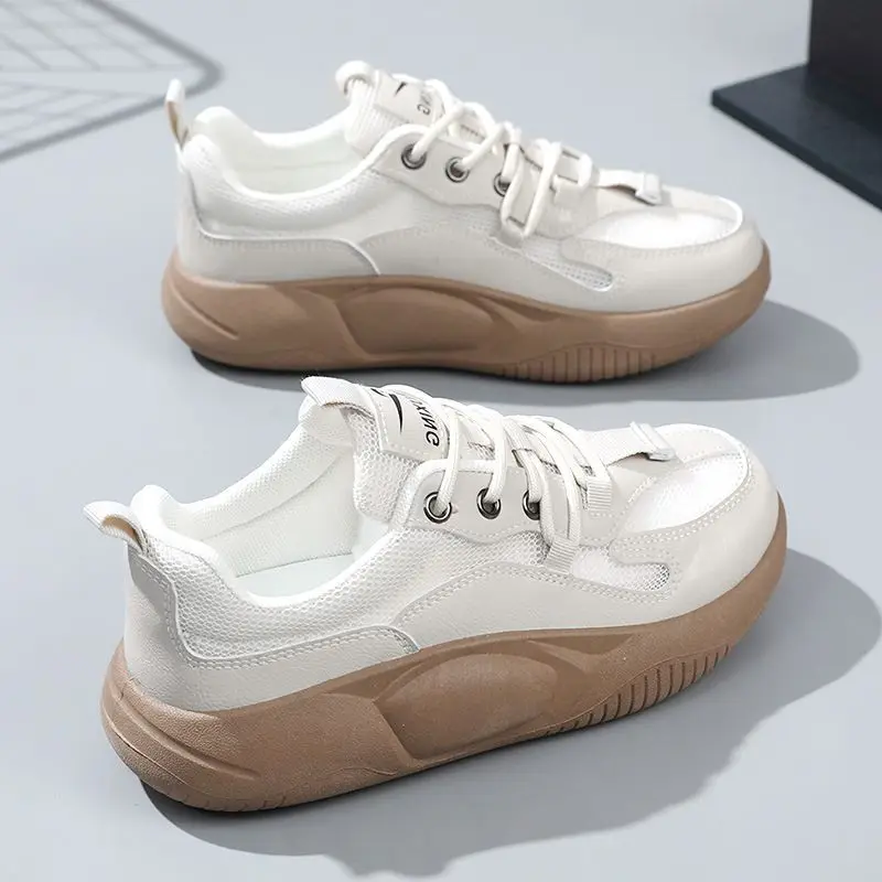 2023 Summer Women's Shoes Fashion Women Vulcanized Shoes Hot Mesh Non-slip Woman Casual Shoes White Khaki Shoes Zapatillas Mujer
2023 Summer Women's Shoes Fashion Women Vulcanized Shoes Hot Mesh Non-slip Woman Casual Shoes White Khaki Shoes Zapatillas Mujer