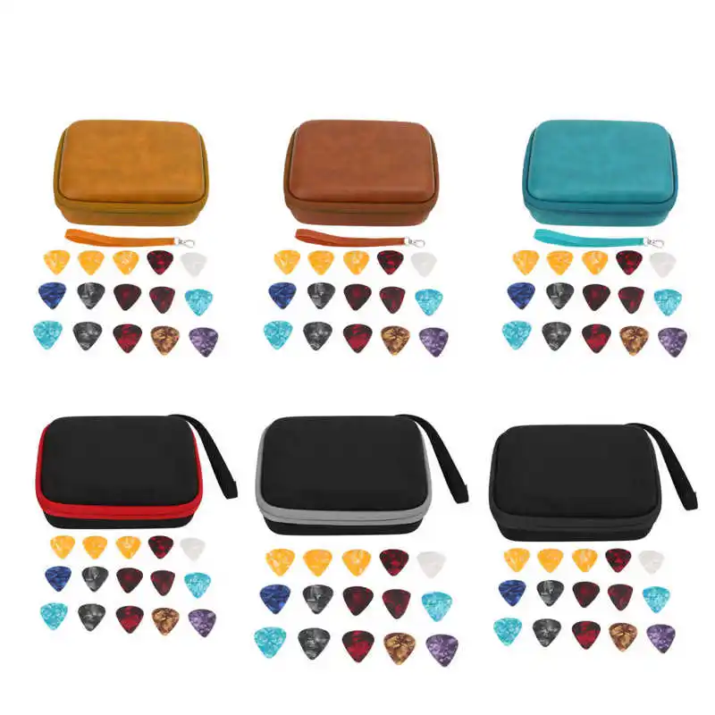 Electric Guitar Guitar Pick Bag Set Large Space Waterproof Good Protection Eva Cloth Storage Holder Case With 15 Pcs Guitar Pick
Electric Guitar Guitar Pick Bag Set Large Space Waterproof Good Protection Eva Cloth Storage Holder Case With 15 Pcs Guitar Pick