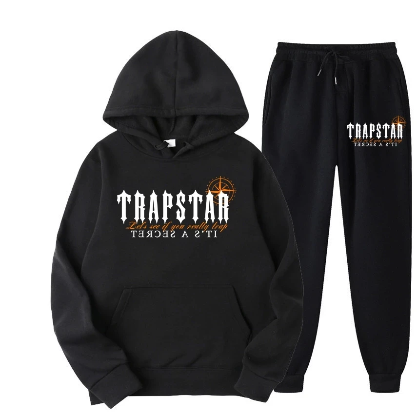 Autumn TRAPSTAR Brand Printed Sportswear Men 18 Colors Warm Two Pieces Set Loose Hoodie Sweatshirt + Pants Set Hoodie jogging
Autumn TRAPSTAR Brand Printed Sportswear Men 18 Colors Warm Two Pieces Set Loose Hoodie Sweatshirt + Pants Set Hoodie jogging