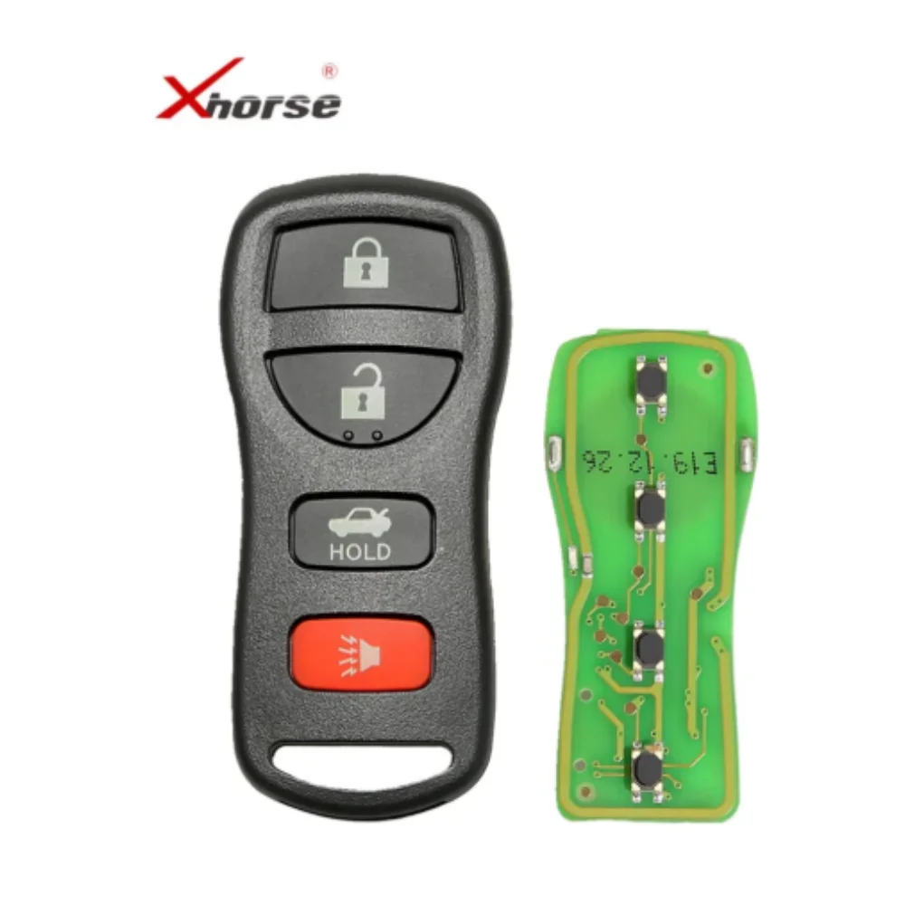 10 шт./партия, пульт дистанционного управления Xhorse XKNI00EN для Nissan 
10 шт./партия, пульт дистанционного управления Xhorse XKNI00EN для Nissan