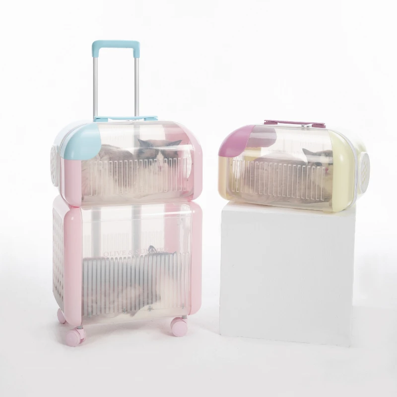 Cat Bag Portable Space Capsule Double Cat Trolley Case Luggage Cat Pet Diaper Bag Large Capacity
Cat Bag Portable Space Capsule Double Cat Trolley Case Luggage Cat Pet Diaper Bag Large Capacity