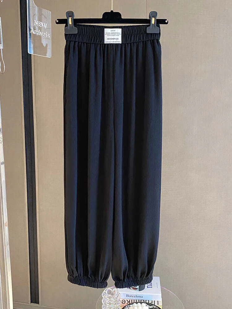 Женские летние брюки размера плюс 6XL 150 кг, повседневные брюки с высокой эластичной талией, спортивная одежда для фитнеса, тренировок, бега
Женские летние брюки размера плюс 6XL 150 кг, повседневные брюки с высокой эластичной талией, спортивная одежда для фитнеса, тренировок, бега