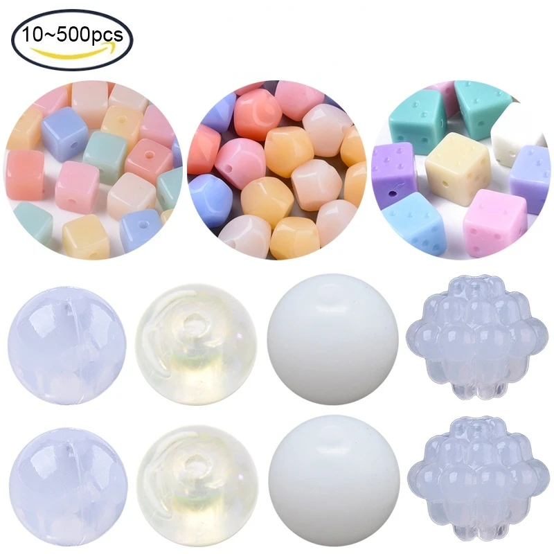 10-500 шт., акриловые бусины, 12x12x12 мм
10-500 шт., акриловые бусины, 12x12x12 мм