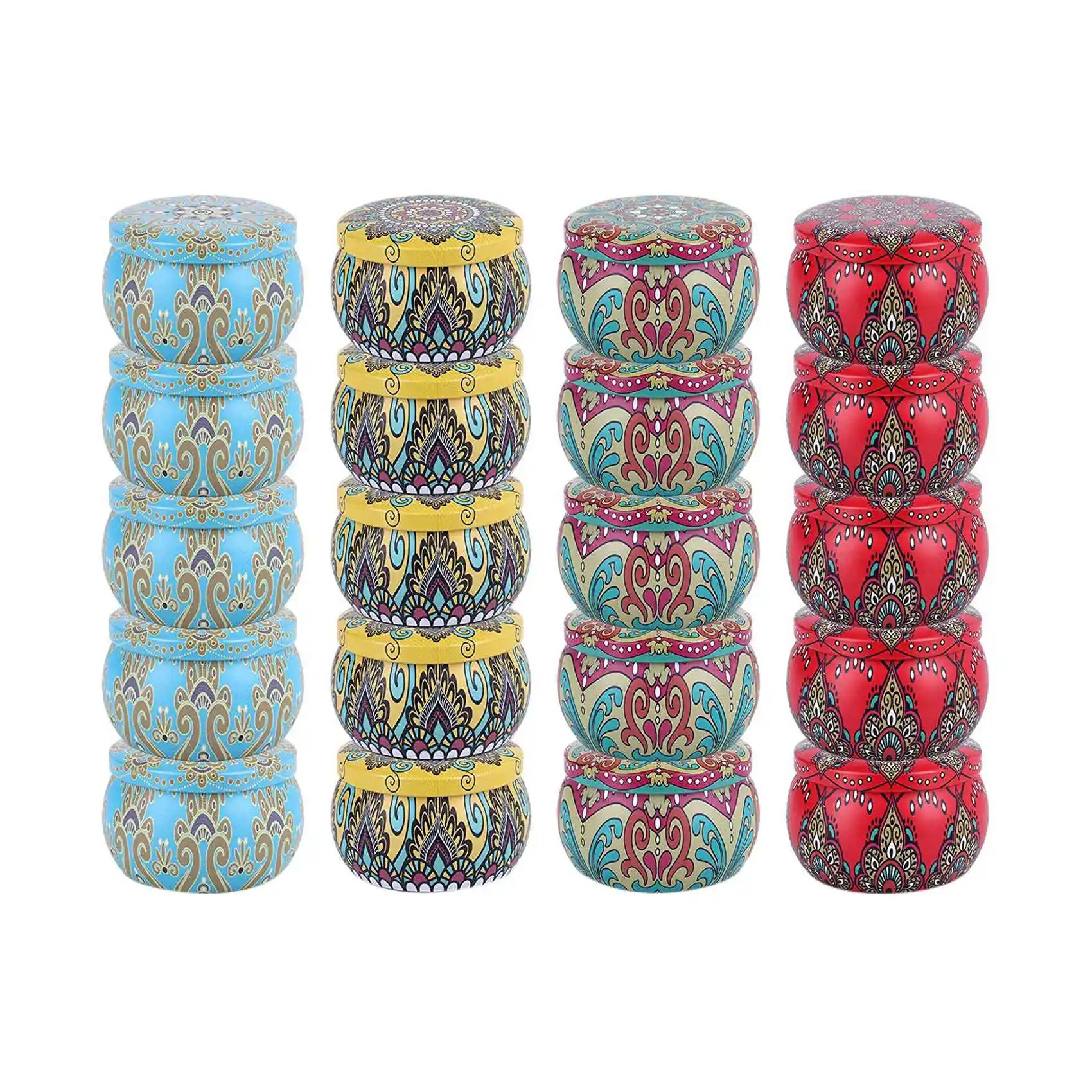 20PCS Candle Tin Cans 4.4 Oz Metal Round Containers Empty Candle Jars with Lids for Making Candles Bulk Crafts Storage
20PCS Candle Tin Cans 4.4 Oz Metal Round Containers Empty Candle Jars with Lids for Making Candles Bulk Crafts Storage