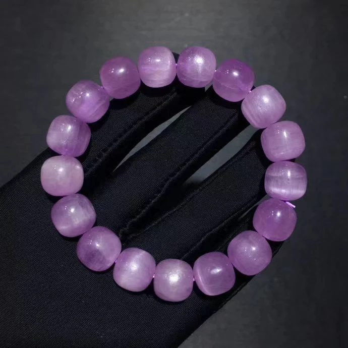 Natural Purple Kunzite Clear Beads Bracelet Purple Kunzite 12x11.5mm Women Beads Rare Cat Eye Fashion Jewelry AAAAAA
Natural Purple Kunzite Clear Beads Bracelet Purple Kunzite 12x11.5mm Women Beads Rare Cat Eye Fashion Jewelry AAAAAA